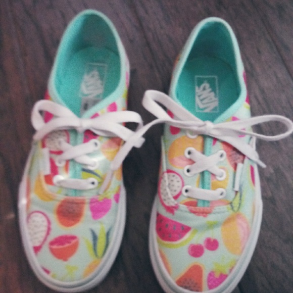 vans fruit shoes